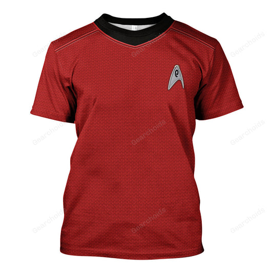 SaTr IInto Darkness Red - 3D TShirt