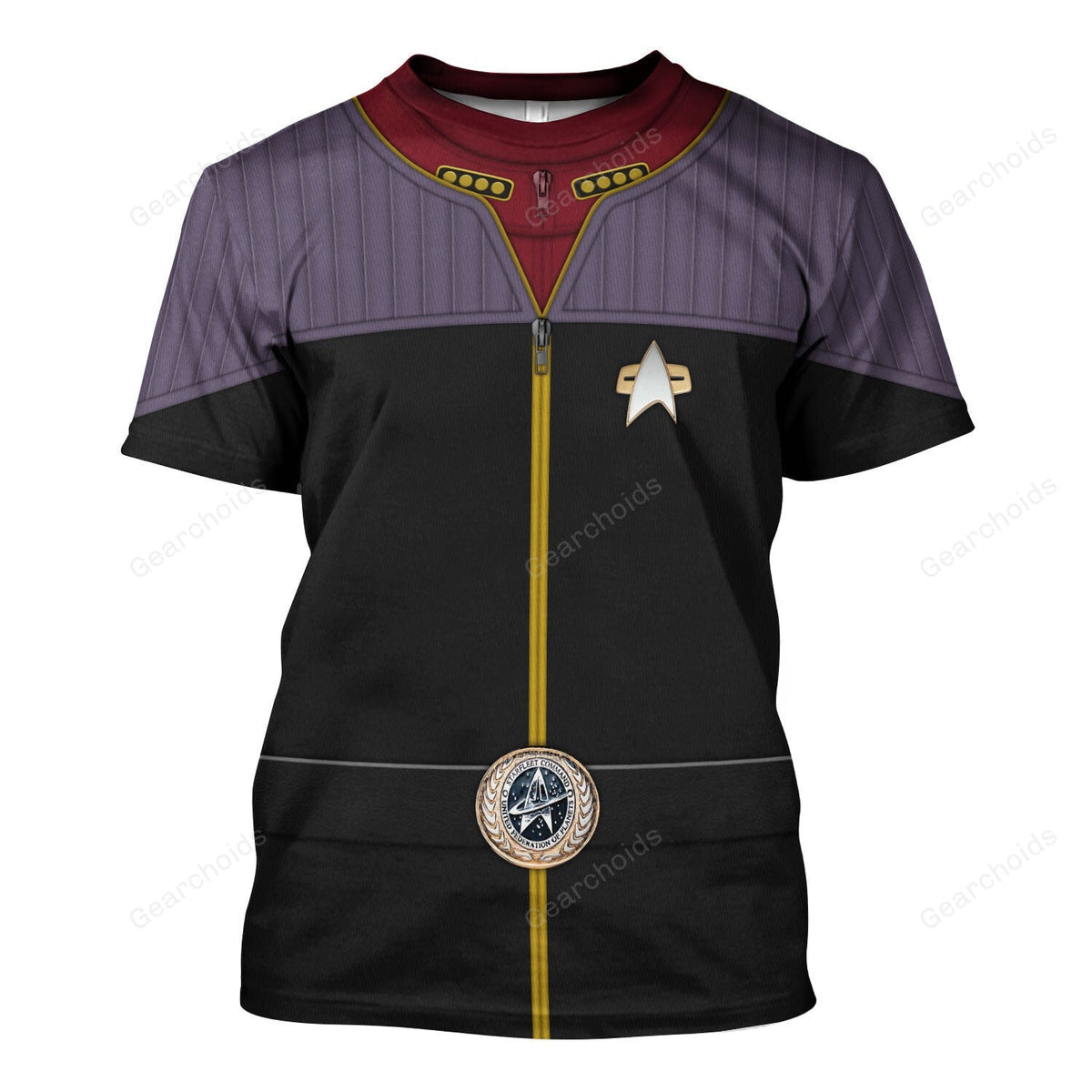 SaTr Flag Officer T-Shirt For Men And Women