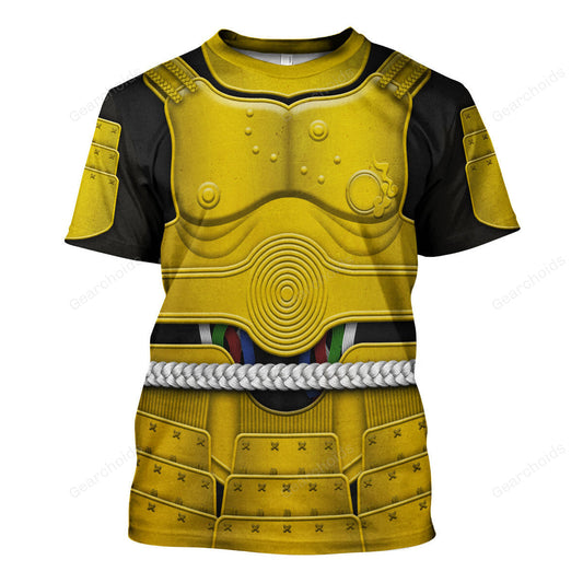 Stwa C-3PO Samurai Costume T-Shirt For Men And Women CSSWR039
