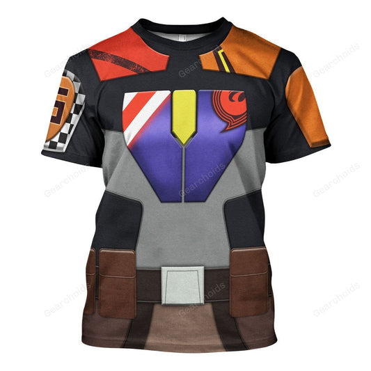 Stwa Sabine Wren Costume T-Shirt For Men And Women CSSWR051