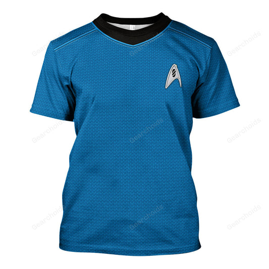 SaTr Into Darkness Blue T-Shirt