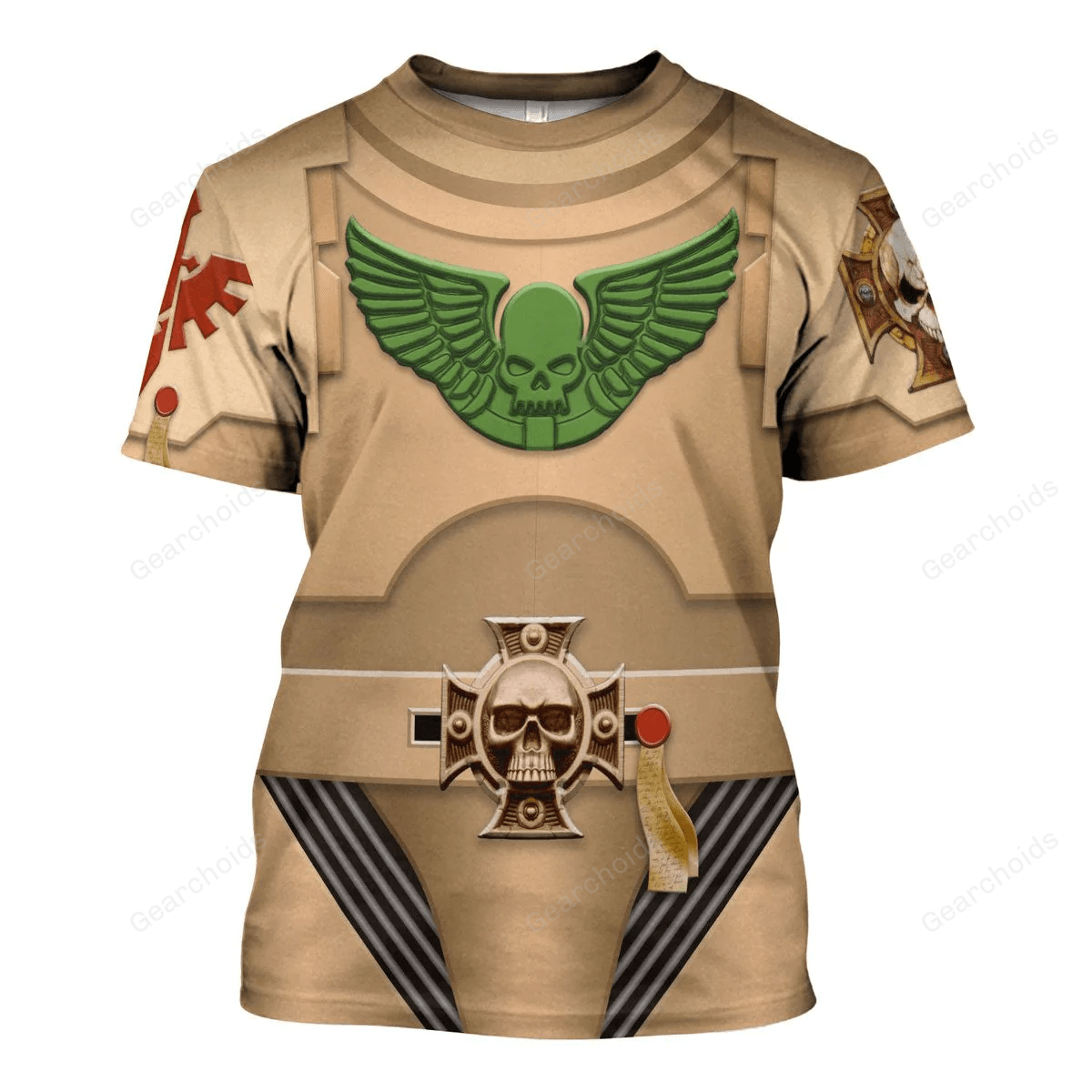 Warhammer Indomitus Pattern Terminator Armor Dark Angels - Costume Cosplay T-shirt CSWRH044