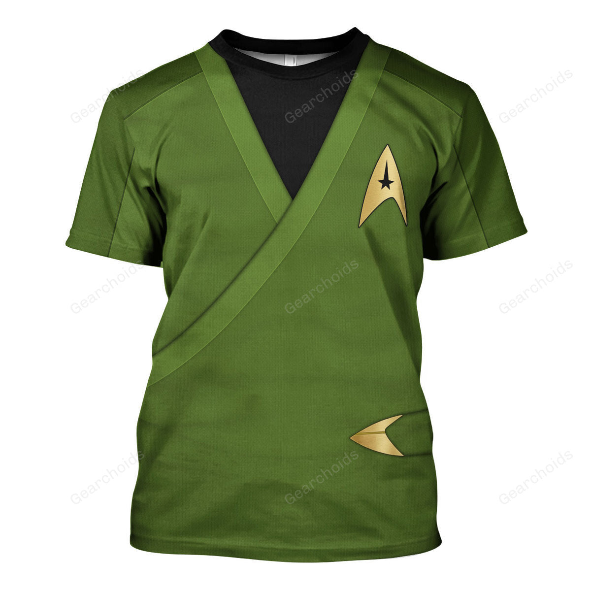 SaTr Captain Pike Green Costume T-Shirt