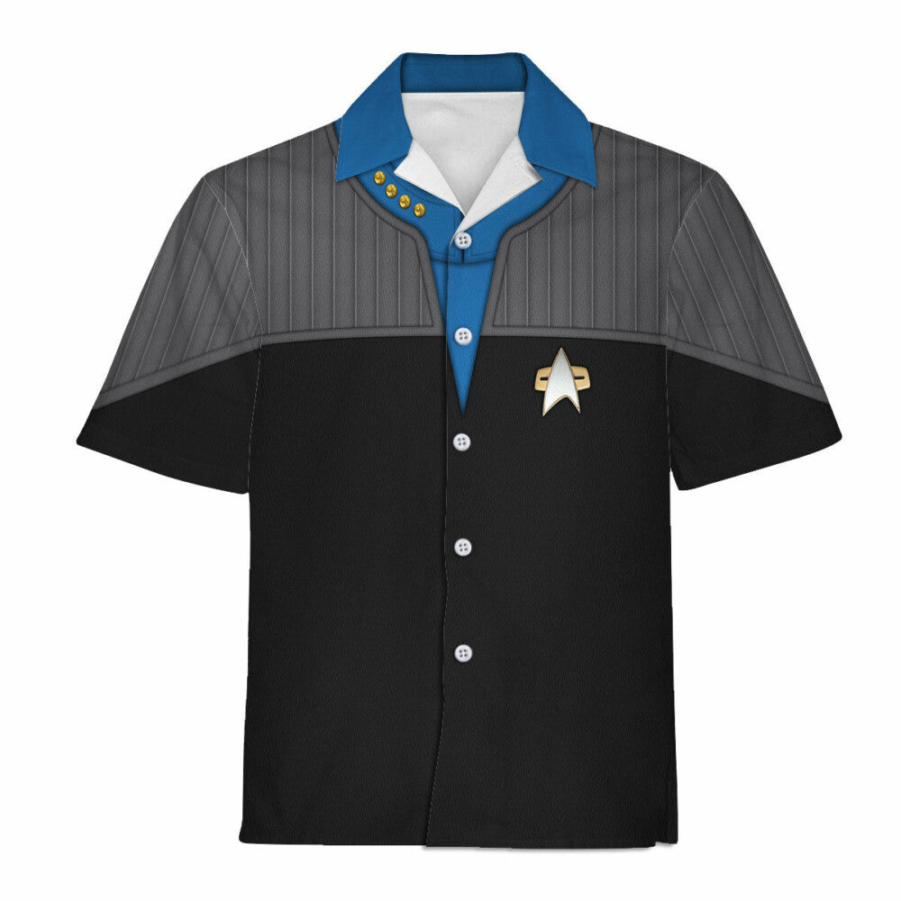 SaTr Standard Uniform 2370s Science Division Cool Hawaiian Shirt