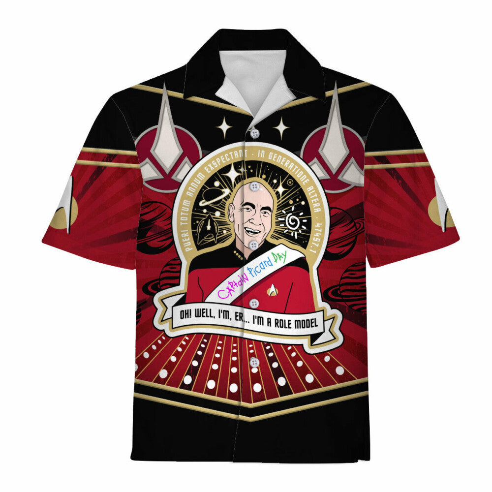 SaTr Captain Picard Day Cool Hawaiian Shirt