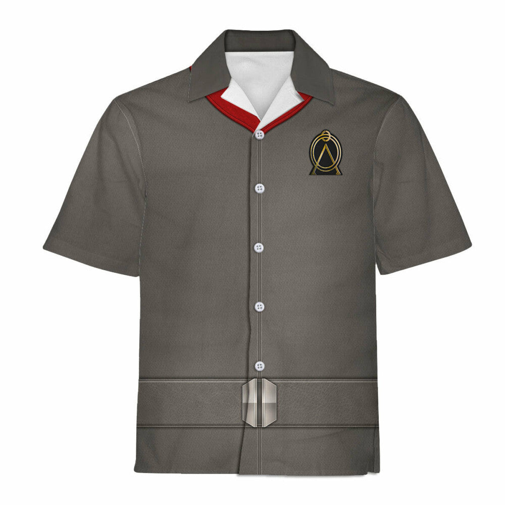 SaTr Stargate Uniform Cool Hawaiian Shirt