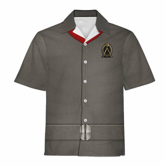 SaTr Stargate Uniform Cool Hawaiian Shirt