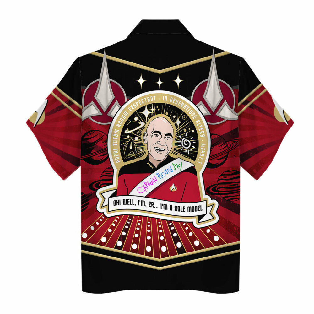 SaTr Captain Picard Day Cool Hawaiian Shirt