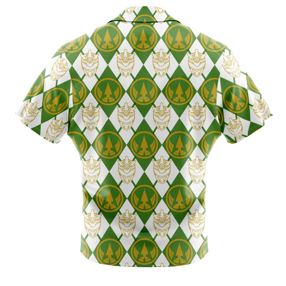 Argyle Lord Drakkon Ranger Power Ranger Button Up Hawaiian Shirt