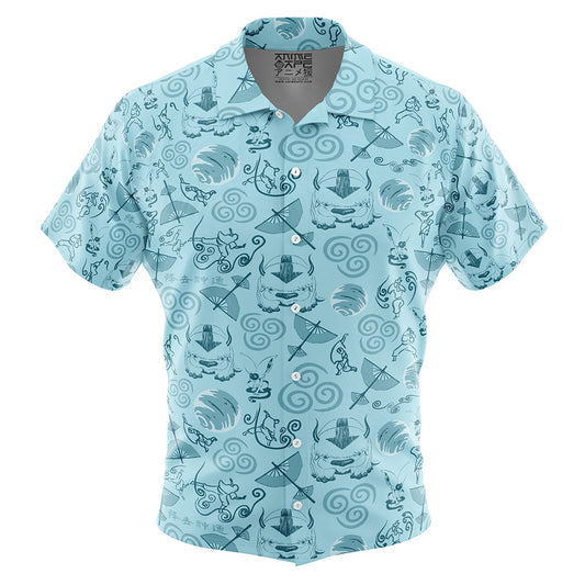 Air Nomads Avatar The Last Airbender Button Up Hawaiian Shirt
