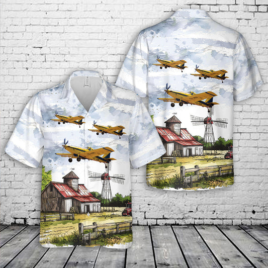 Air Tractor AT802 "Samma Aviacion" Hawaiian Shirt