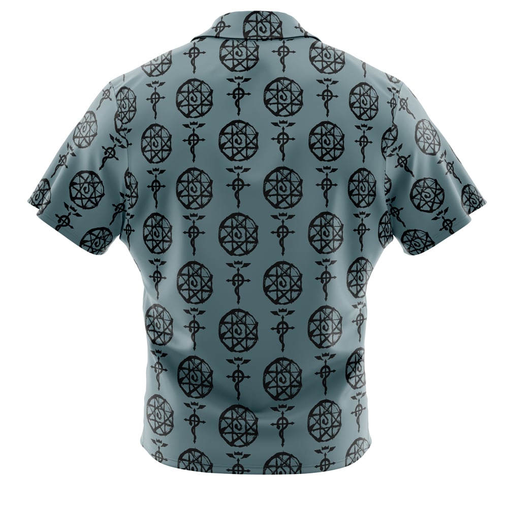 Alphonse V1 Fullmetal Alchemist Button Up Hawaiian Shirt