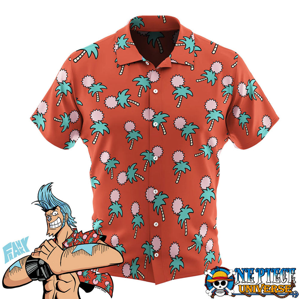 Franky Cutty Flam Hawaiian Button Up Shirt Unisex S-5XL | One Piece Universe Store