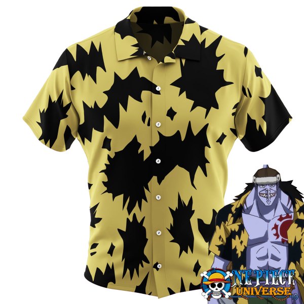 Anime Manga Trafalgar D.Water Law Hawaiian Shirt For Sale | One Piece Universe Store