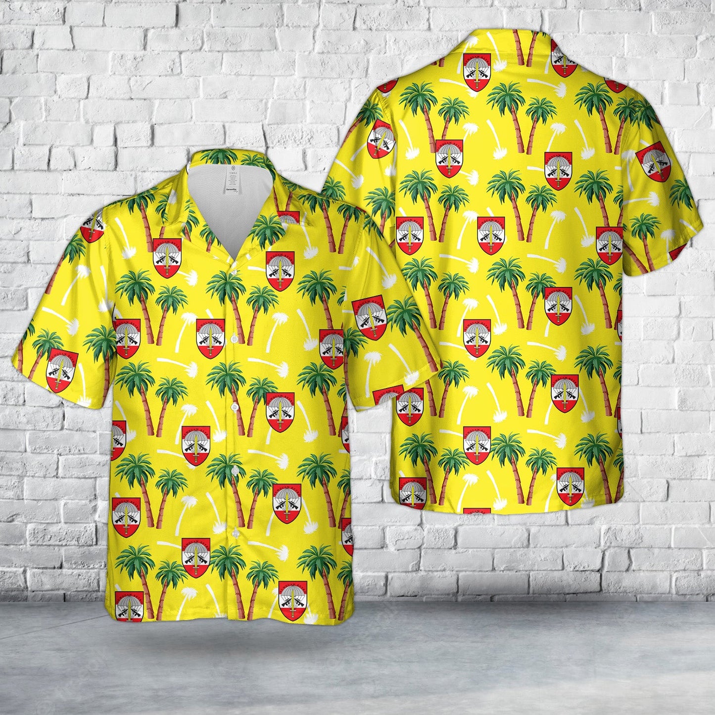 Austrian Armed Forces Jagdkommando Hawaiian Shirt
