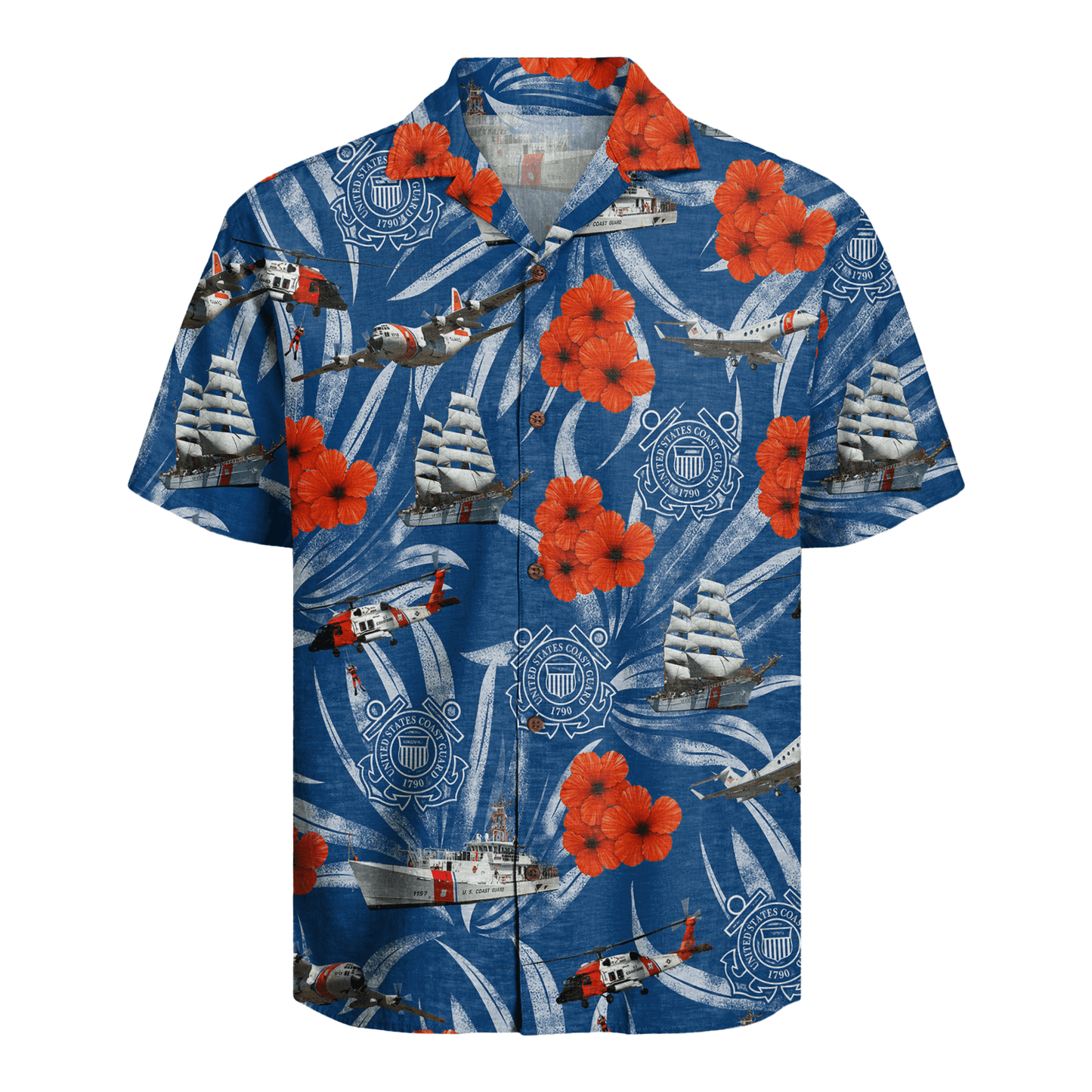 US COAST GUARD 235th Years Of Service Hawaiian Shirt