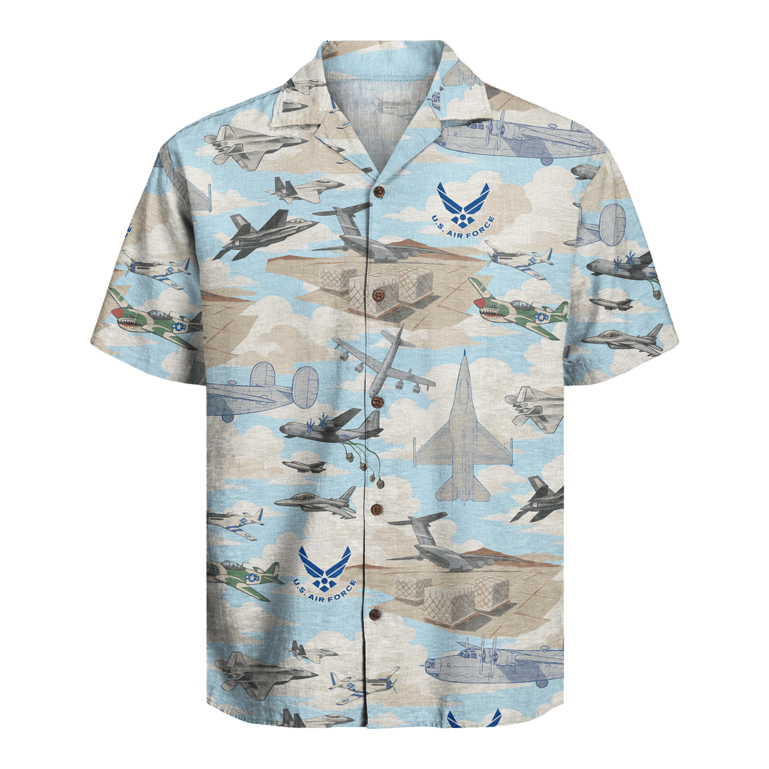 US Air Force 78th Years Of Service Hawaiian Shirt