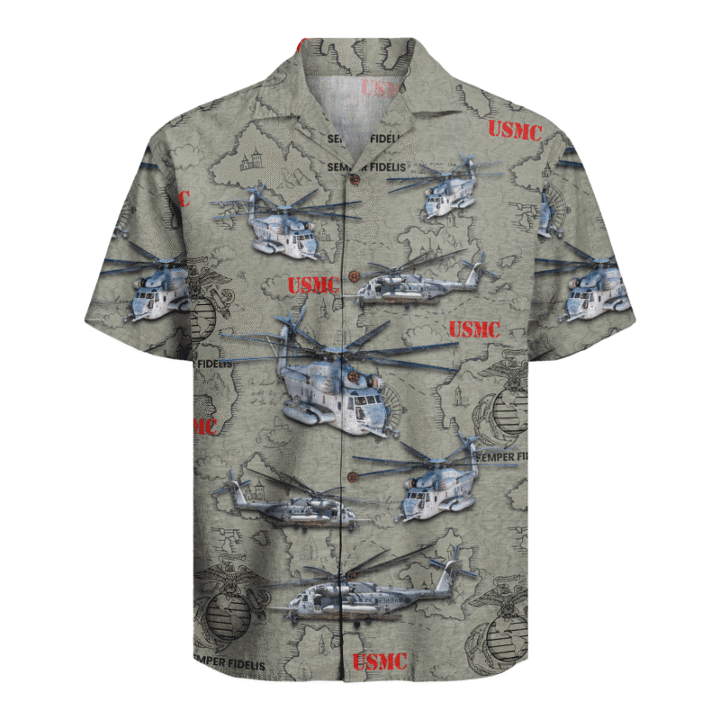 US MARINE 250th Years Of Service Hawaiian Shirt