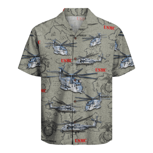 US MARINE 250th Years Of Service Hawaiian Shirt