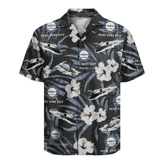 US Navy Submarine 250th Years of Service Hawaiian Shirt