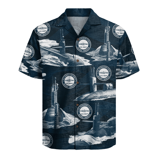 US Navy Submarine 250th Years of Service Hawaiian Shirt