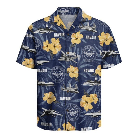US Navy Navair 250th Years of Service Hawaiian Shirt