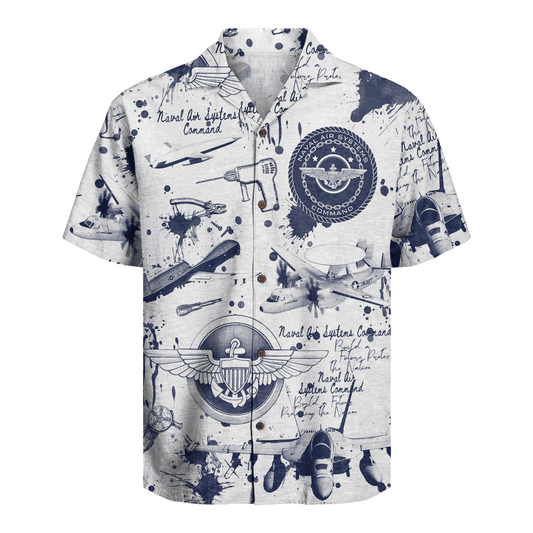 US Navy Navair 250th Years of Service Hawaiian Shirt