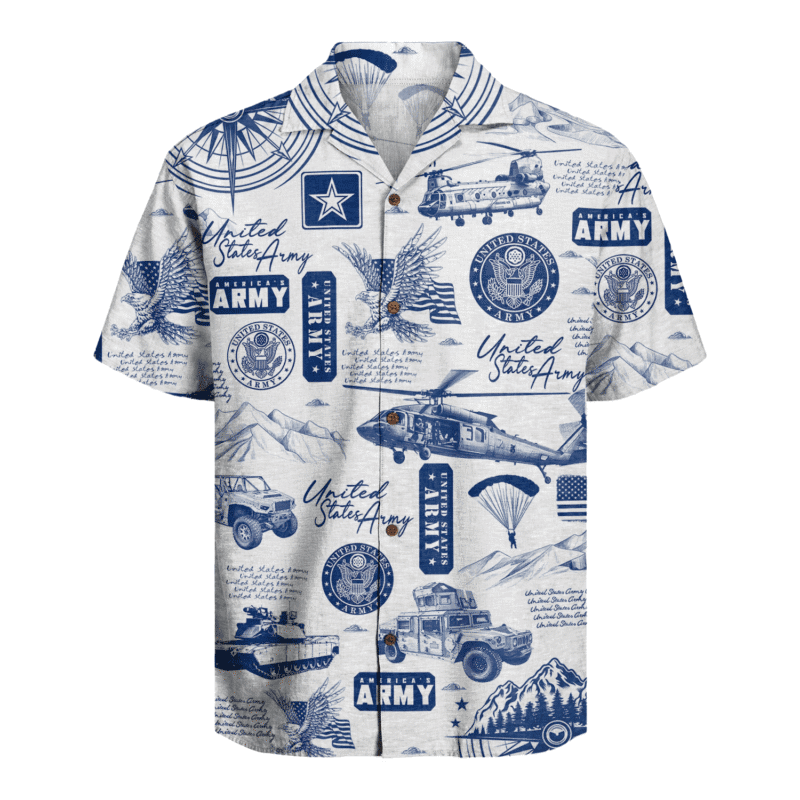 US Army Hawaiian Shirt