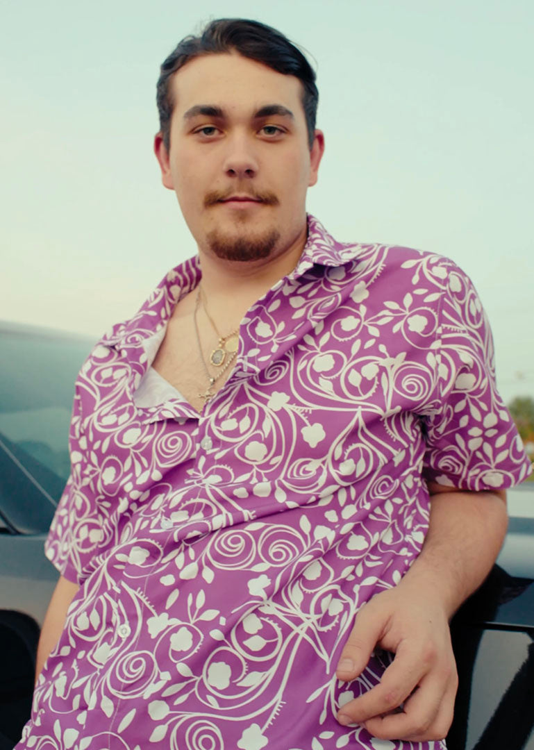 Biscuit Oliva Baki Button Up Hawaiian Shirt