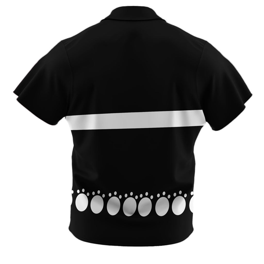 Bartholomew Kuma One Piece Hawaiian Shirt Black Cosplay | One Piece Universe Store