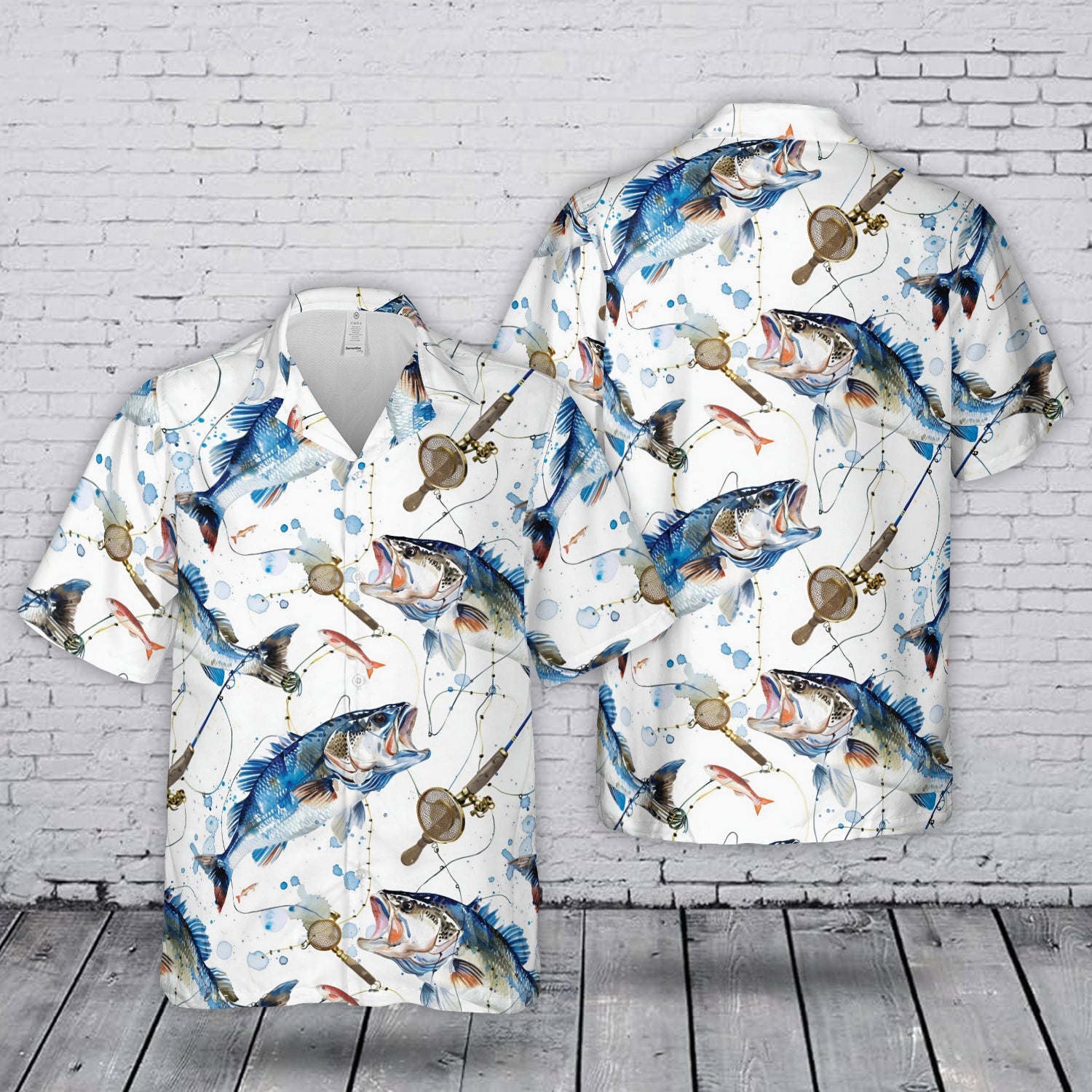 Bass Fishing Hawaiian Shirt Hawaiian Shirt
