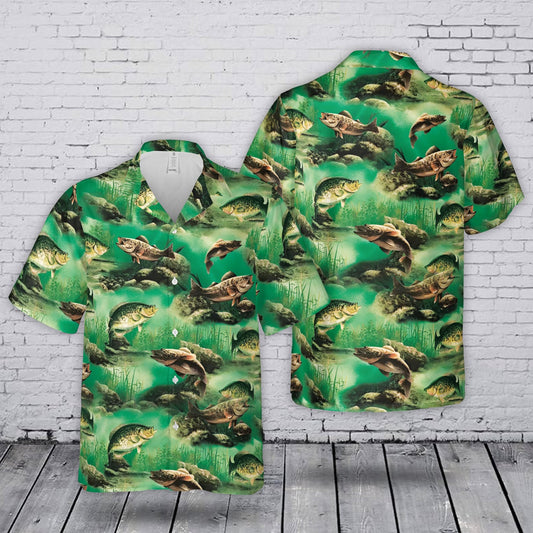 Bass Fishing Hawaiian Shirt Hawaiian Shirt