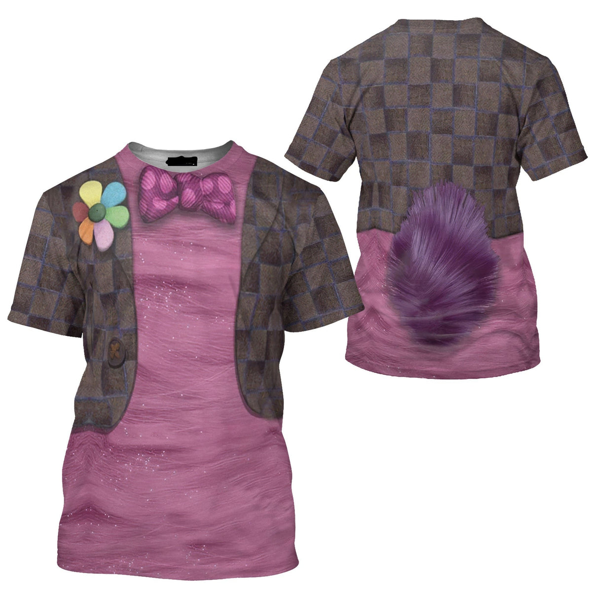 Inside Out T-shirt DN Bing Bong Inside Out Costume T-shirt Pink Unisex