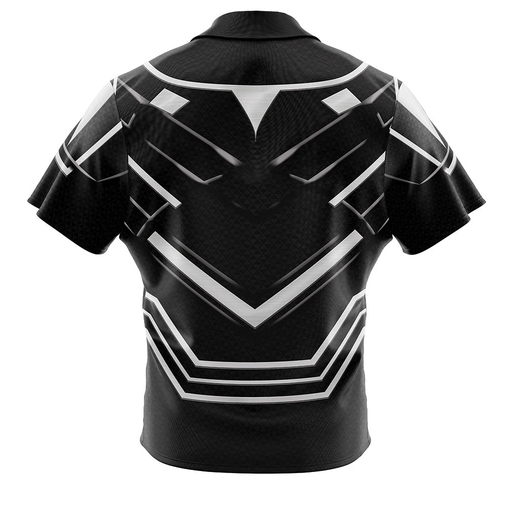 Black Panther Marvel Button Up Hawaiian Shirt
