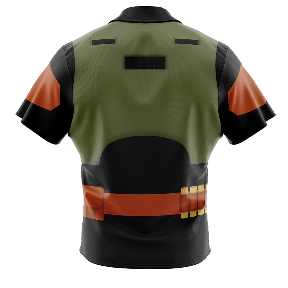 Boba Fett Star Wars Button Up Hawaiian Shirt