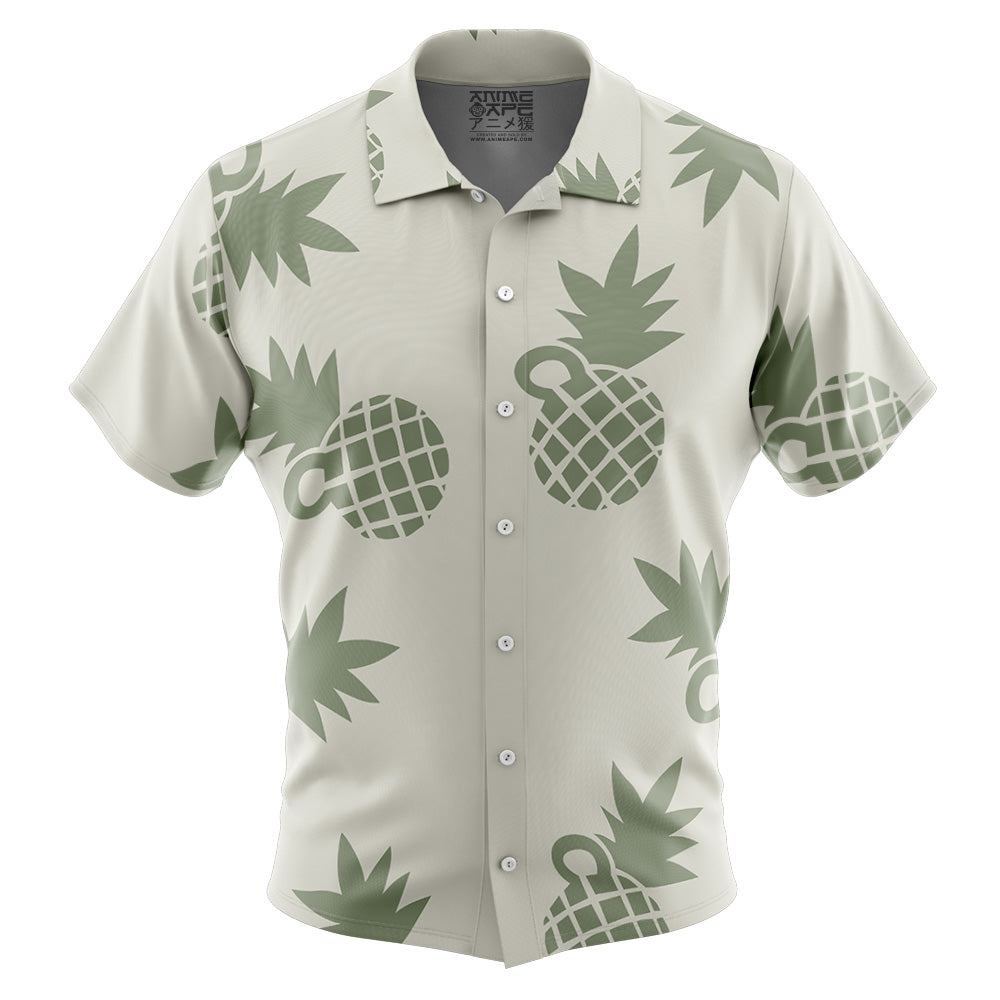 Boiled Sakamoto Days Button Up Hawaiian Shirt