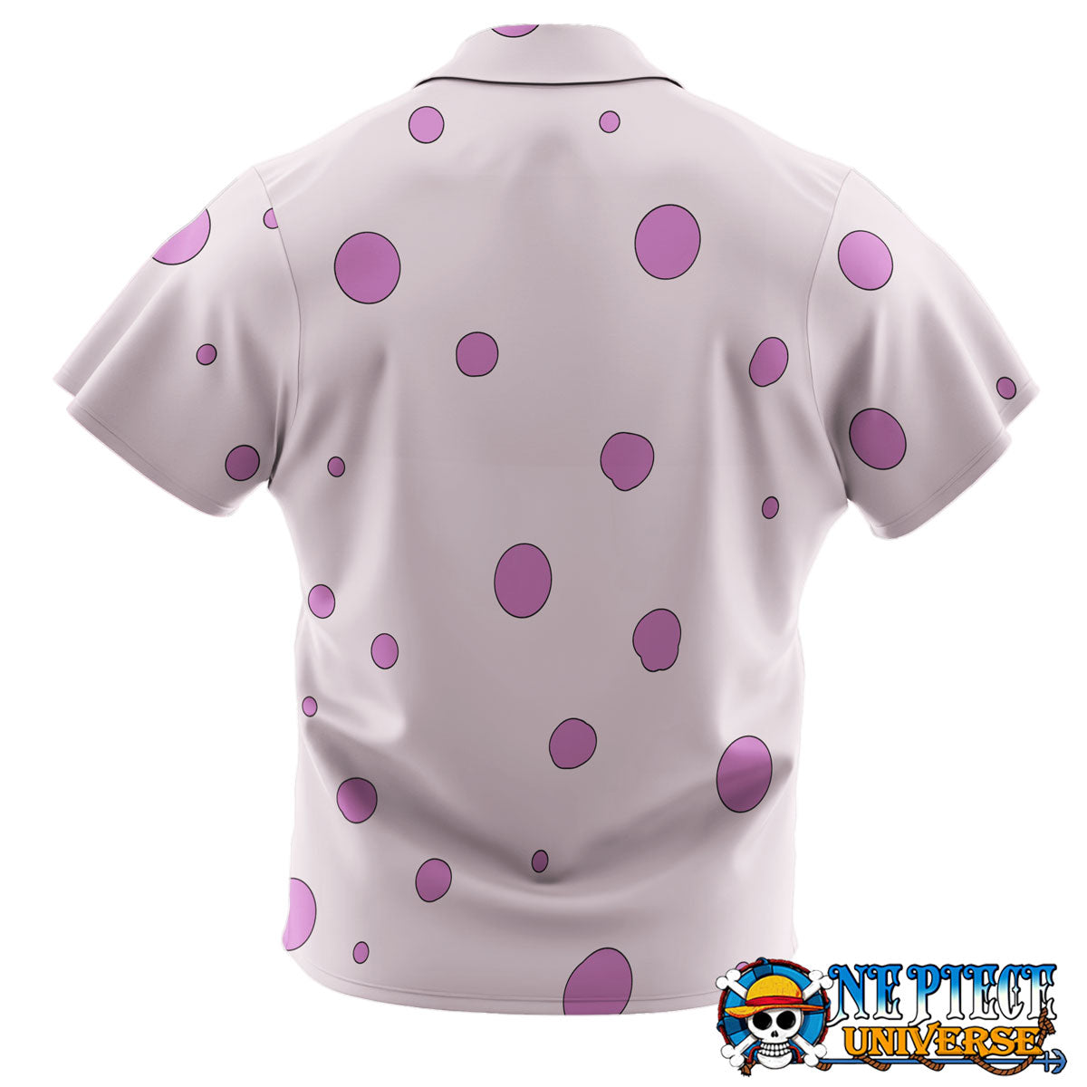 Brook Egghead Arc Button Up Hawaiian Shirt For Sale | One Piece Universe Store