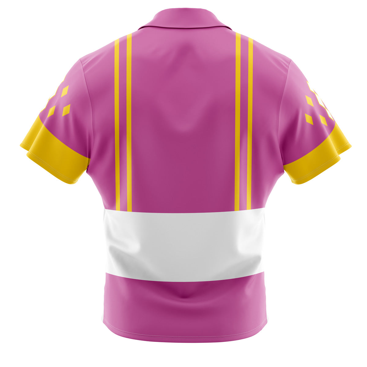 Pink Ranger Ninjetti Rangers Button Up Hawaiian Shirt