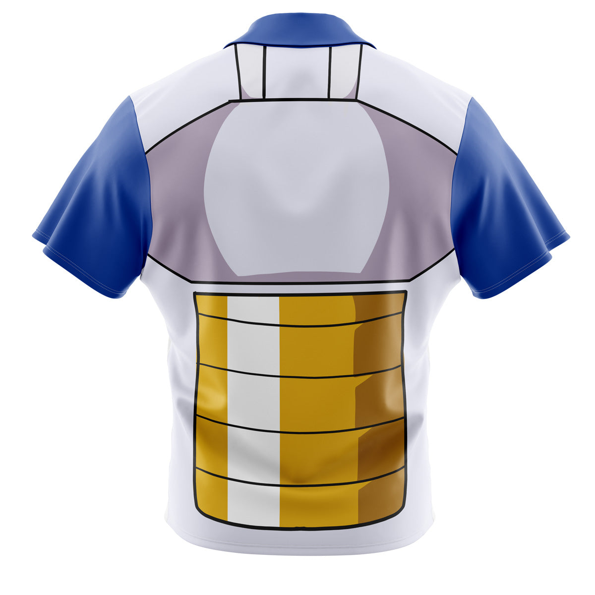 Vegeta Armor Dragon Ball Z Button Up Hawaiian Shirt