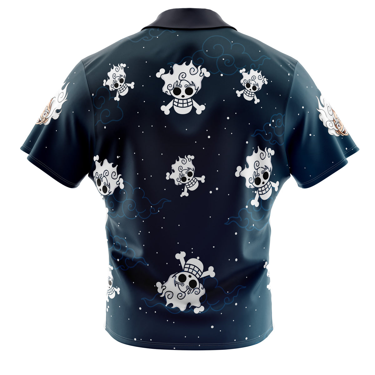 Luffy Gear5th One Piece Button Up Hawaiian Shirt