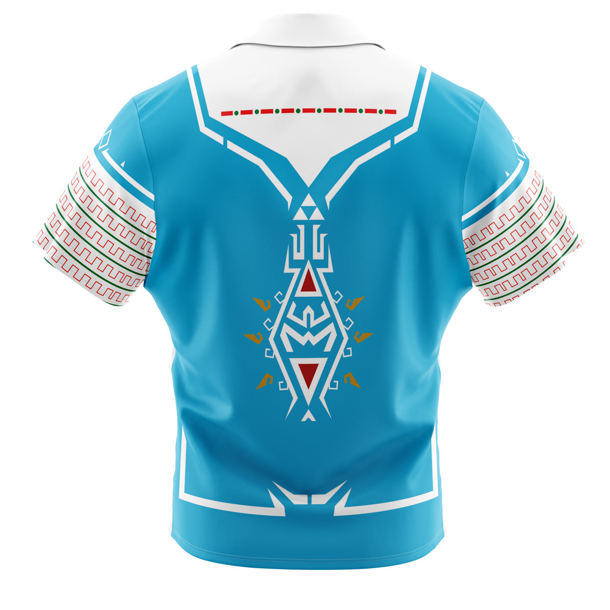 Breath of the Wild Style Zelda Button Up Hawaiian Shirt