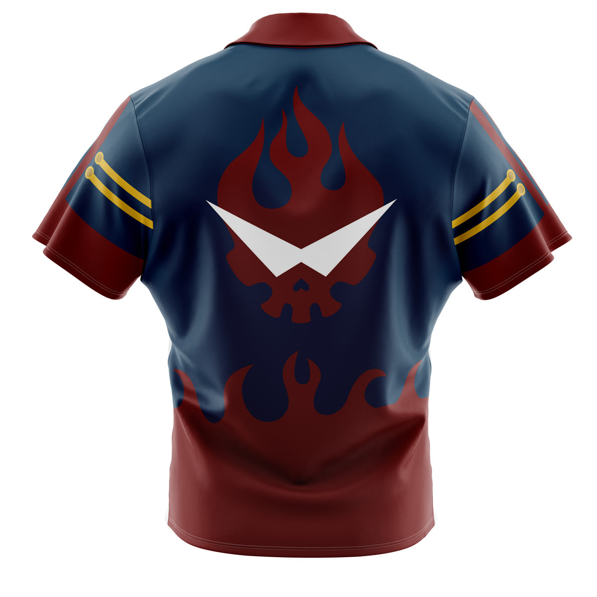 Simon Coat Gurrenn Lagan Button Up Hawaiian Shirt