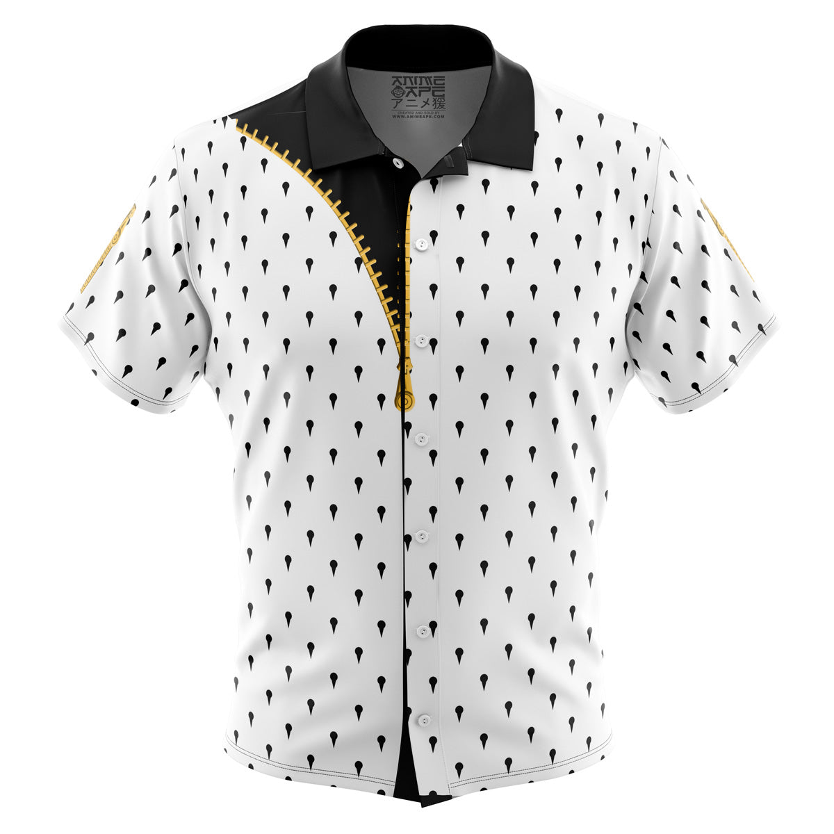 Bruno Buccirati Jojo's Bizarre Adventure Button Up Hawaiian Shirt