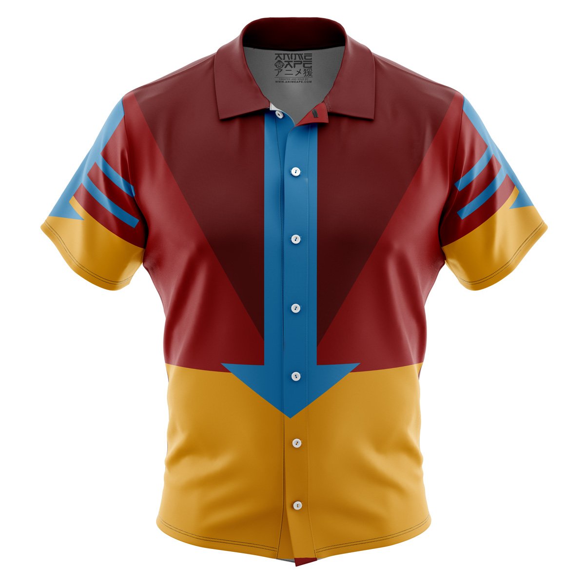 Airbenders Avatar The Last Airbender Button Up Hawaiian Shirt