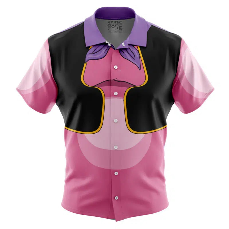 Majin Buu Dragon Ball Z Button Up Hawaiian Shirt