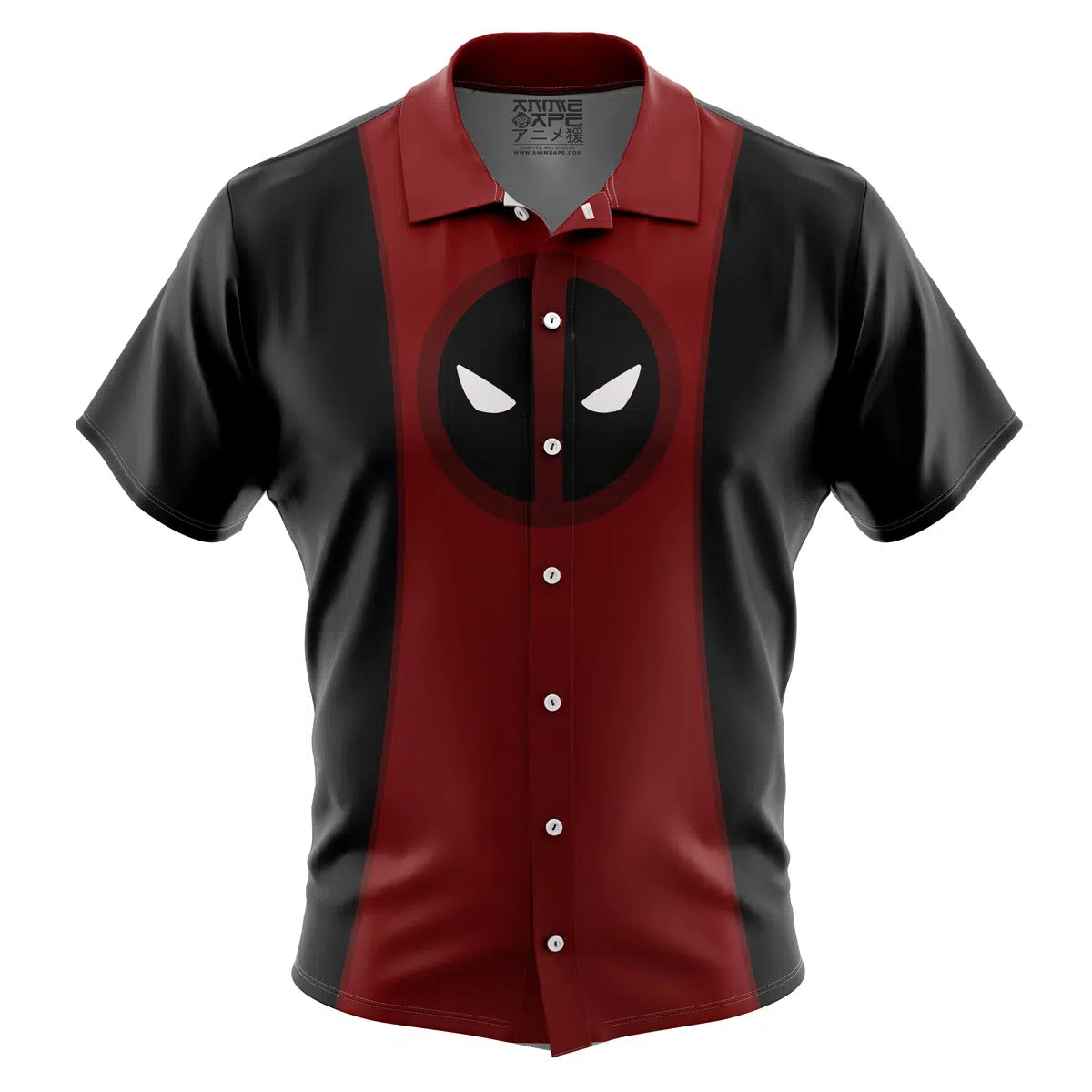 Deadpool Marvel Comics Button Up Hawaiian Shirt