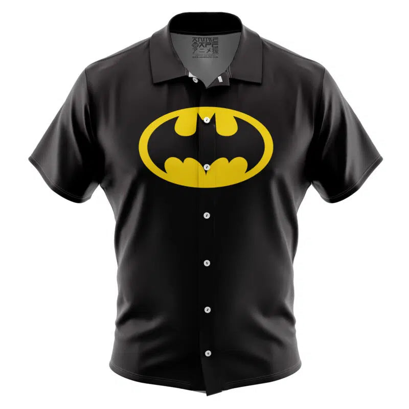 Batman DC Comics Button Up Hawaiian Shirt