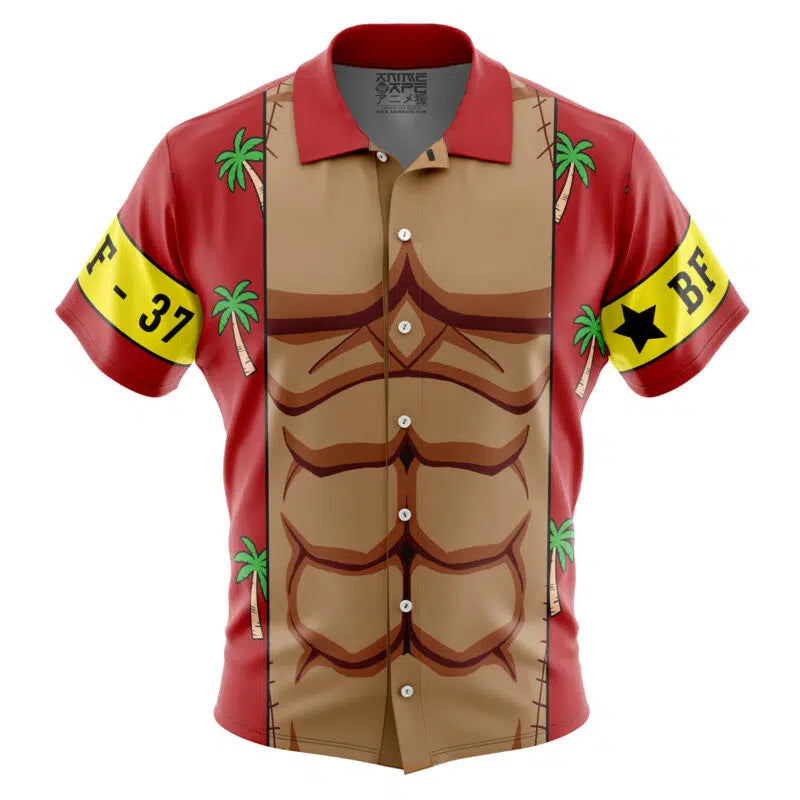 Franky One Piece Button Up Hawaiian Shirt