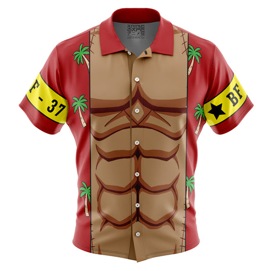 Franky One Piece Button Up Hawaiian Shirt