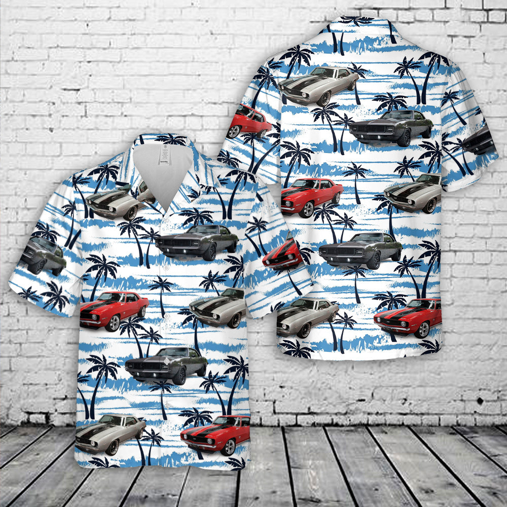 Camaro Ss 1969 Hawaiian Shirt